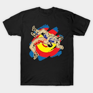 Wrestling Wrestler Martial Arts Strength Sports T-Shirt